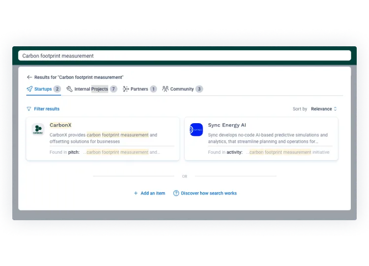 Automatically enriched partner information